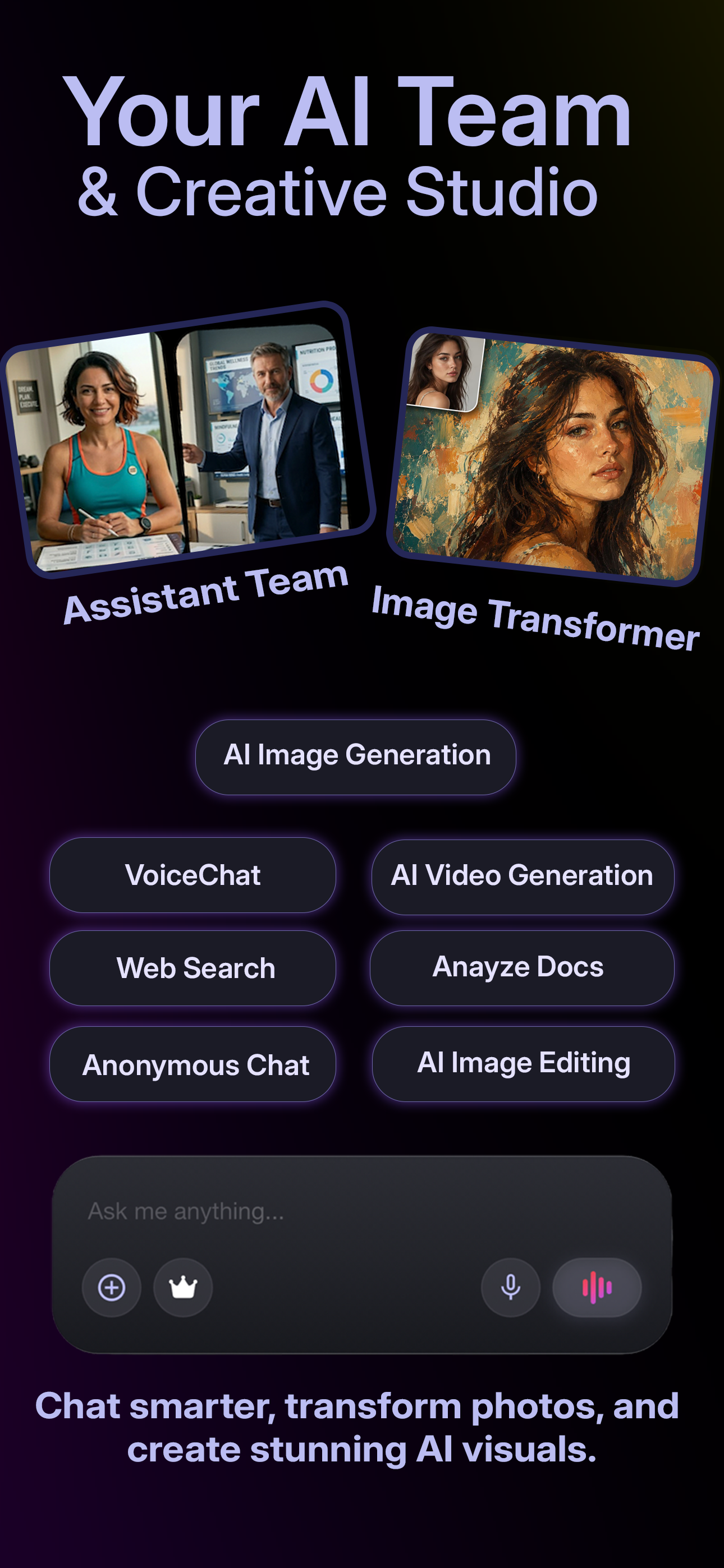 Super Geno AI team and creative studio overview